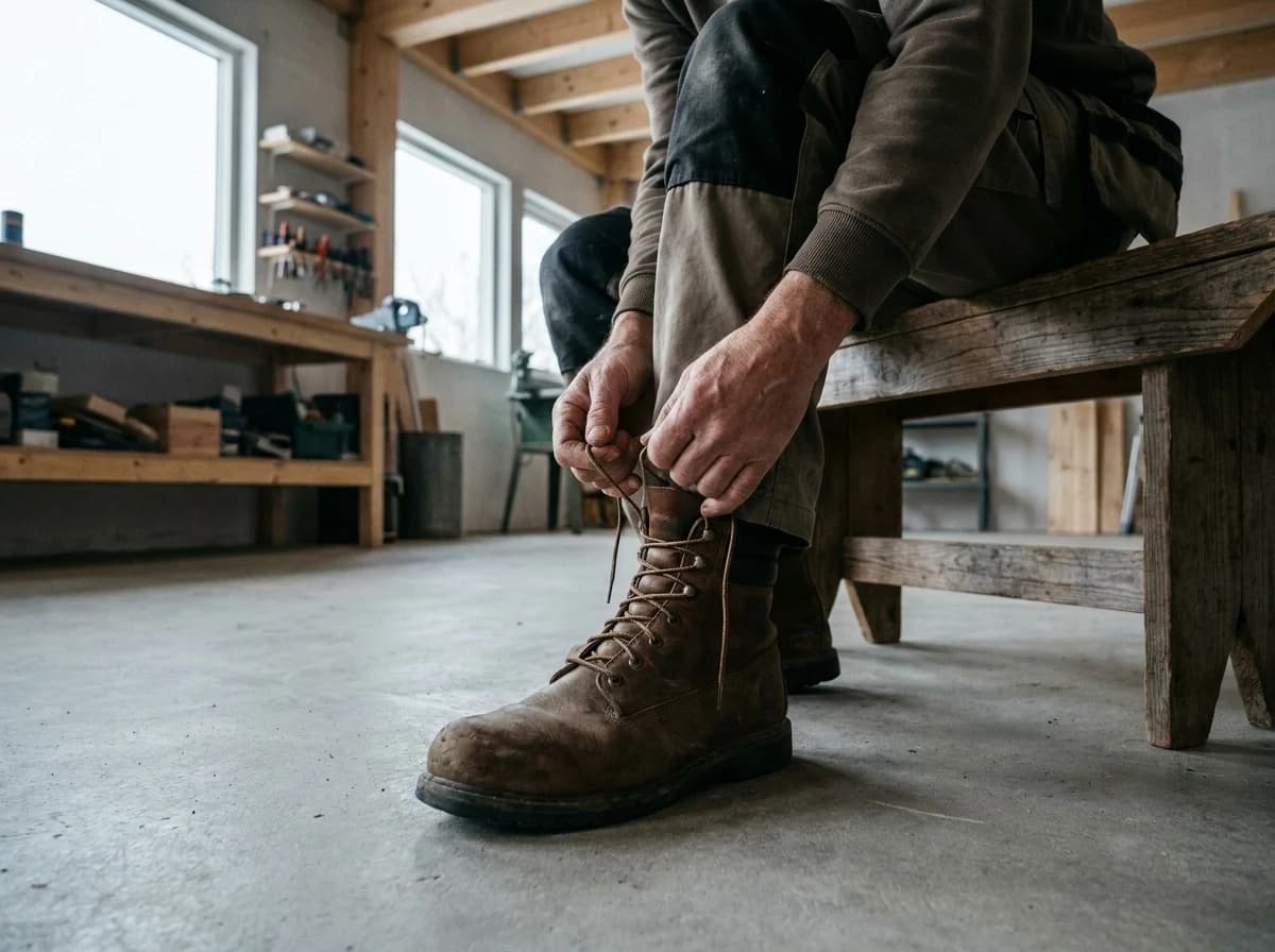 EN ISO 20345 uses S1–S5 classes to bundle common feature sets for European safety boots.