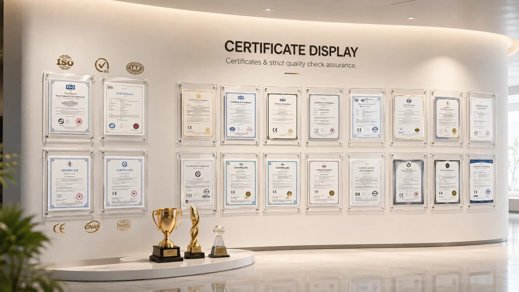 Laifappe certification documents